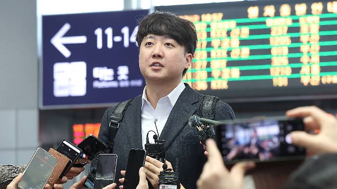 이준석 전 국민의힘 대표. 연합뉴스