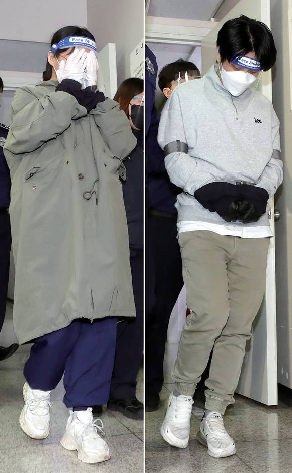 '계곡살인' 사건의 피의자 이은해(왼쪽)·조현수 ⓒ연합뉴스