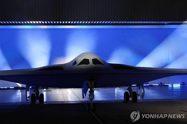 미국의 차세대 폭격기 'B-21 레이더' [AP 연합뉴스 자료사진. 재판매 및 DB 금지]