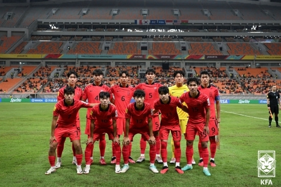 좋은 경기력을 보였으나 결과는 그렇지 않았던 변성환호. 시작이 좋지 않다. 사진=대한축구협회 제공