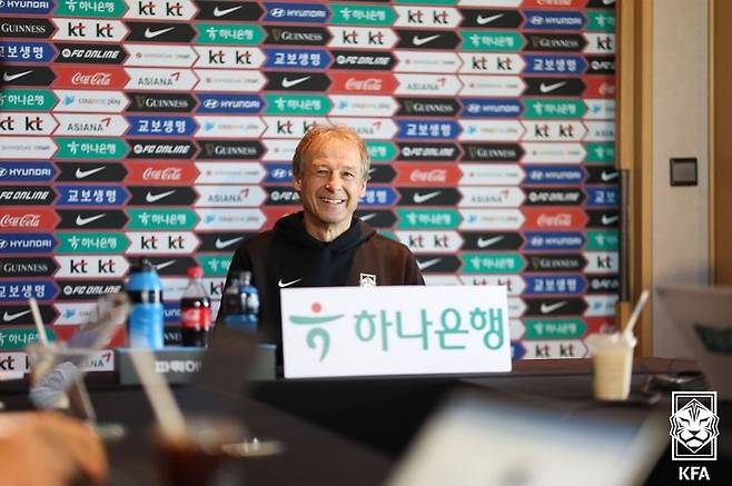 [서울=뉴시스] 한국 남자 축구 대표팀의 위르겐 클린스만 감독. (사진=대한축구협회 제공) *재판매 및 DB 금지