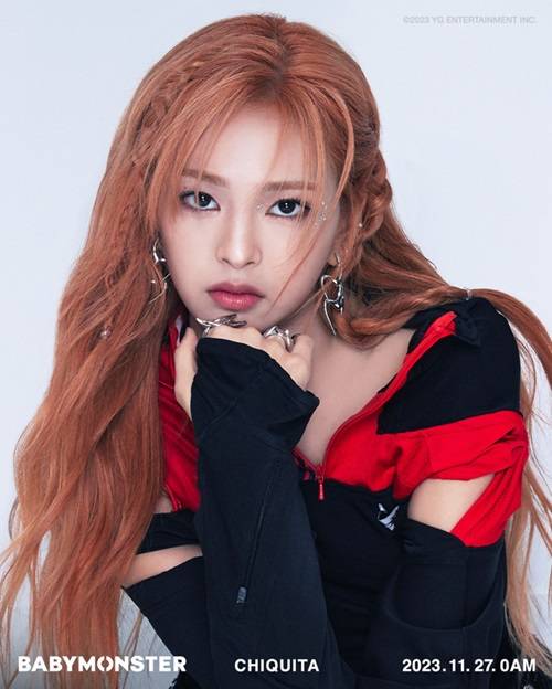 YG엔터는 베이비몬스터 데뷔를 앞두고 첫 주자로 '치키타'의 비주얼을 공개했다. /사진=YG엔터