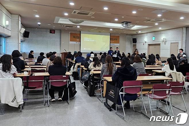 한국수의영양학회의 반려동물 영양교실이 12일 서울 강남구 세텍에서 열렸다. ⓒ 뉴스1 최서윤 기자