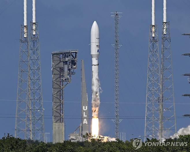 아마존 '프로젝트 카이퍼' 시험 위성 발사  [UPI 연합뉴스 자료사진. 재판매 및 DB 금지]