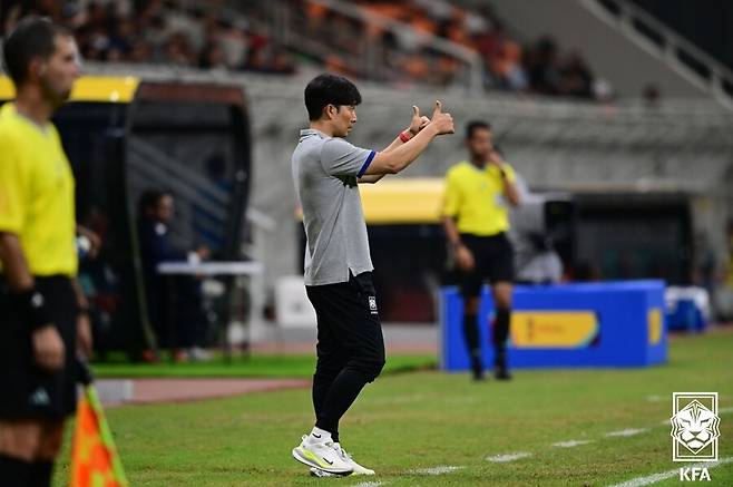 ▲ 변성환호의 U-17 월드컵 16강 진출 가능성이 사라졌다 ⓒ 대한축구협회