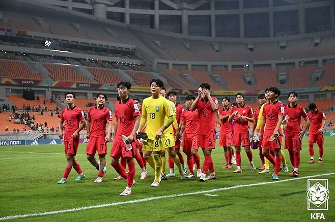 ▲ 한국 U-17 대표팀이 인도네시아 U-17 월드컵 최종전에서 부르키나파소에 패했다 ⓒ대한축구협회
