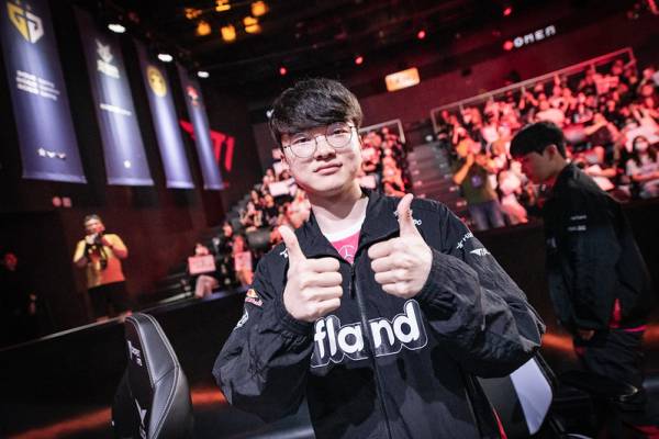 T1 주장 '페이커' 이상혁. LCK 제공