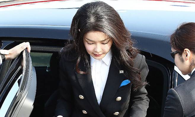 윤석열 대통령 부인 김건희 여사. 뉴스1