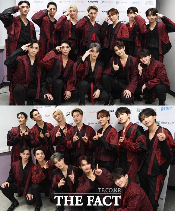 세븐틴은 10월 23일 미니 11집 'SEVENTEENTH HEAVEN'을 발매하고 활발한 활동을 펼치고 있다. /배정한 기자