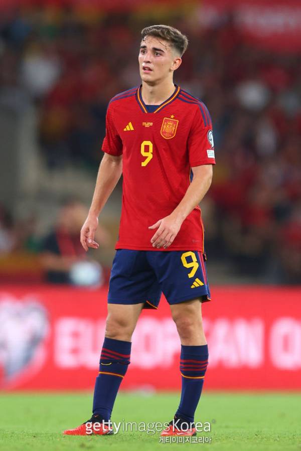 스페인 축구대표팀 미드필더 파블로 가비. 사진=게티이미지