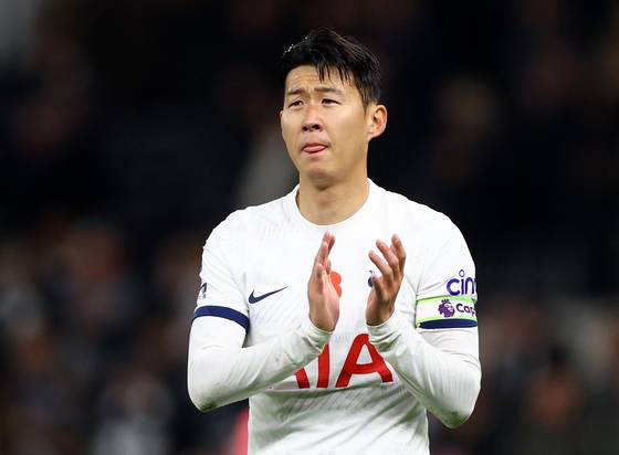 Son Heung-min [REUTERS/YONHAP]