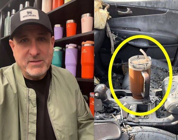 지난 17일(현지시각) 텀블러 제조 업체 '스탠리'의 글로벌 대표이사 테렌스 레일리는 틱톡 계정을 통해 다니엘에게 감사를 전했다. 뉴시스(틱톡 캡처)