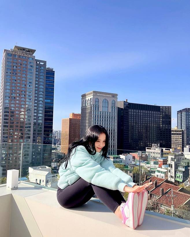 블랙핑크 지수 SNS 화면 캡처.