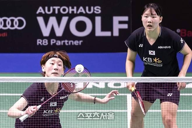 여자복식 세계 2위 이소희(왼쪽)-백하나. BWF(세계배드민턴연맹)