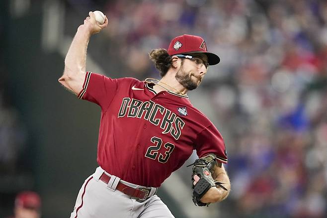 애리조나 다이아몬드백스 1선발 잭 갈렌. AP연합뉴스