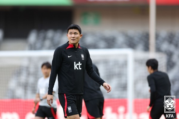 김민재(한국 남자 축구 대표팀). 대한축구협회 제공