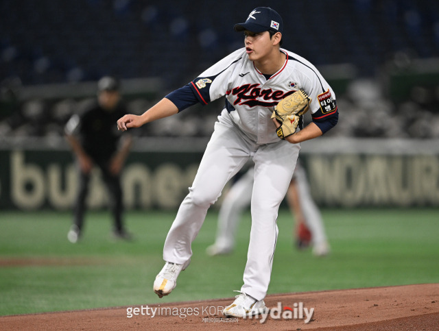 아시아프로야구챔피언십(APBC) 대표팀 문동주./게티이미지코리아