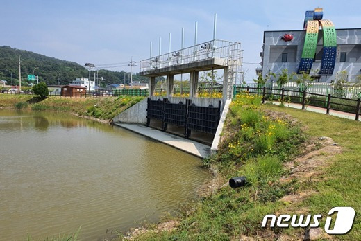 하수도정비중점관리지역 내 빗물저류시설.(낙동강환경청 제공)