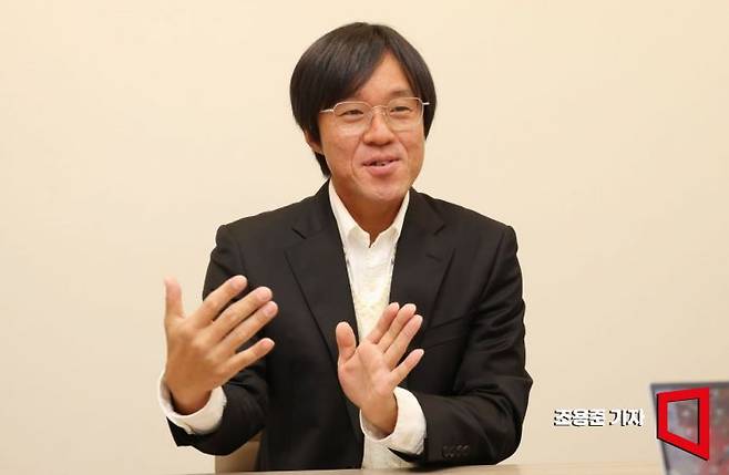 안계현 감독이 아시아경제와 인터뷰를 하고 있다. 사진=조용준 기자 jun21@