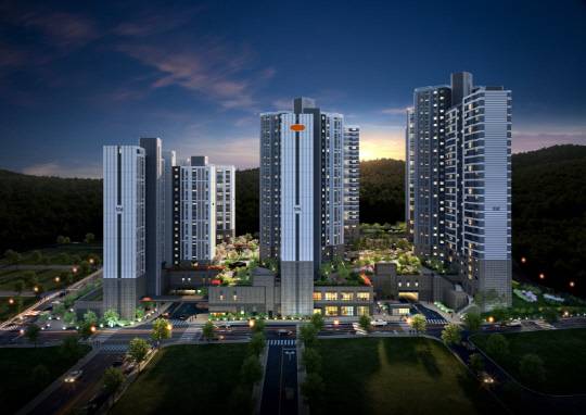 e편한세상 구미상모 트리베뉴 투시도