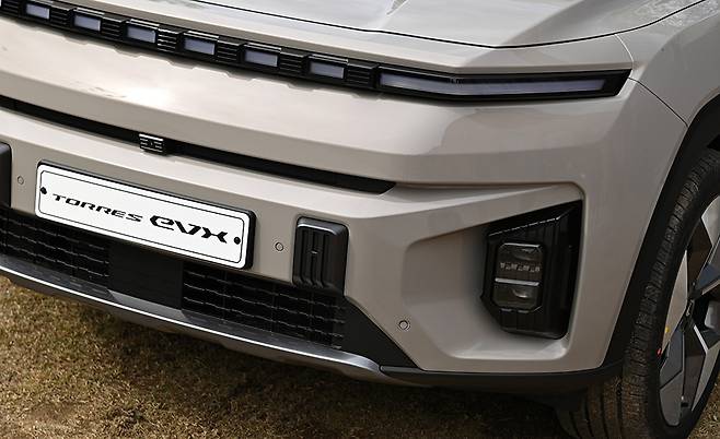 KG 모빌리티 토레스 EVX. 김학수 기자