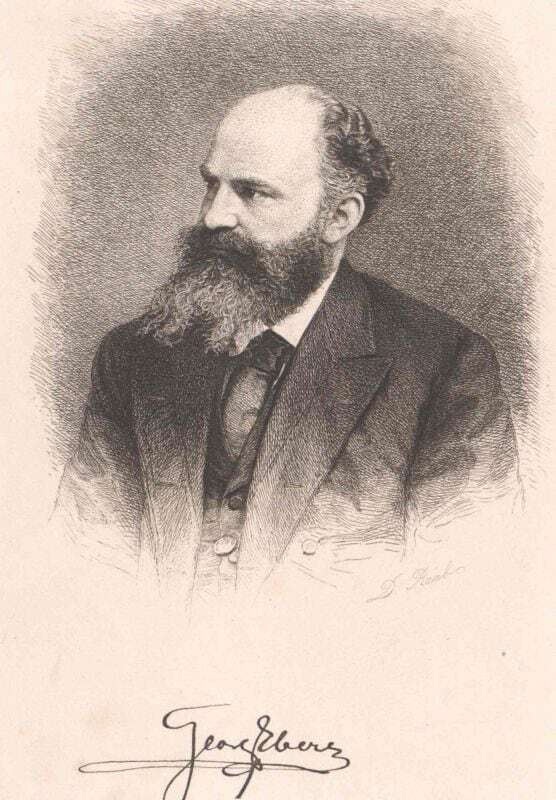 에버스(1837~1898). 베를린 태생의 이집트학자이다.