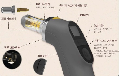 과학수사용 진공 DNA 채취기 [특허청 제공. 재판매 및 DB 금지]