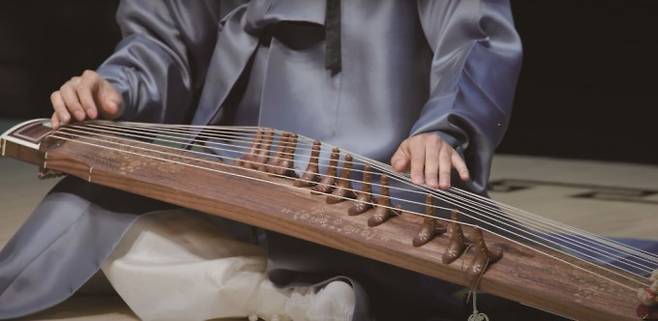 가야금. 유튜브 채널 '한국문화재재단' 영상 캡처