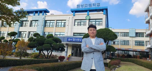 윤영준 의성고 컬링팀 감독. 의성=박상은 기자