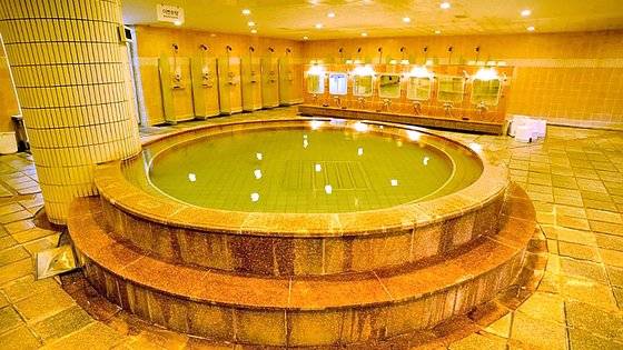 경북 울진군 온정면 한화리조트 백암온천 내 온천탕 모습. 사진 대한민국역사박물관