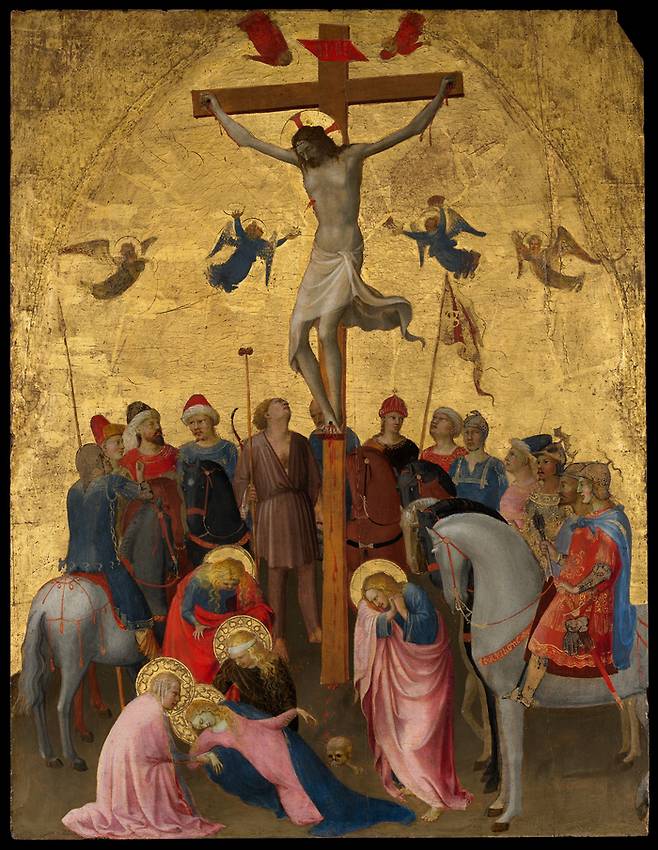프라 안젤리코, ‘십자가에 못 박힌 예수’. 출처: 메트로폴리탄 미술관