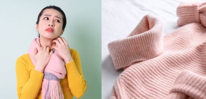 목티와 니트를 입으면 유독 갑갑함을 호소하는 이들이 있다. 왜 그런 걸까? [사진=게티이미지뱅크]