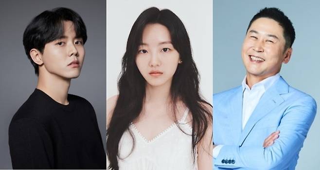 ‘2023 KBS 연예대상’ MC 주우재, 조이현, 신동엽. 사진|각 소속사