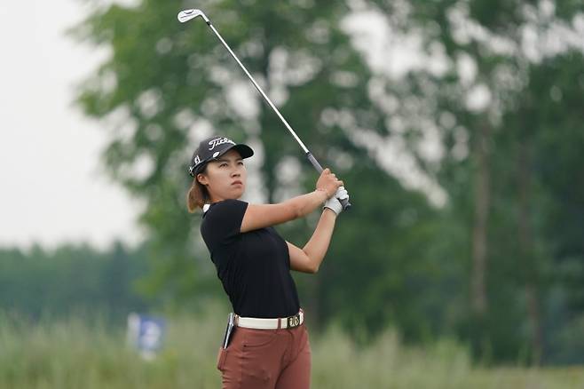 2023시즌 LPGA 2부 엡손투어 상금 랭킹 5위를 기록하며 내년 LPGA 투어 입성에 성공한 강민지. /사진= 크라우닝