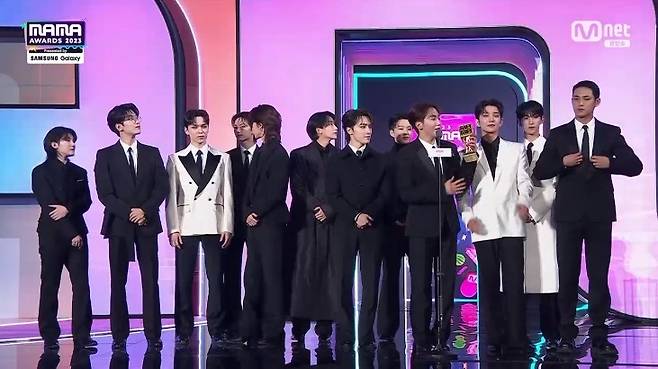 사진=Mnet ‘2023 MAMA AWARDS’ 생중계 캡처