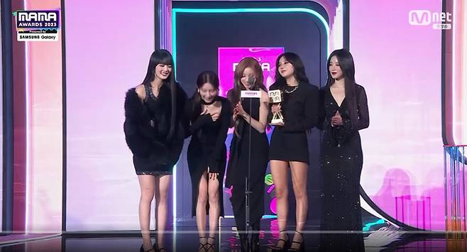 (여자)아이들. 사진| 티빙 캡처