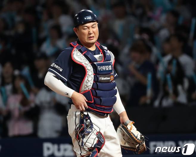 두산 베어스 양의지. /뉴스1 DB ⓒ News1 윤일지 기자
