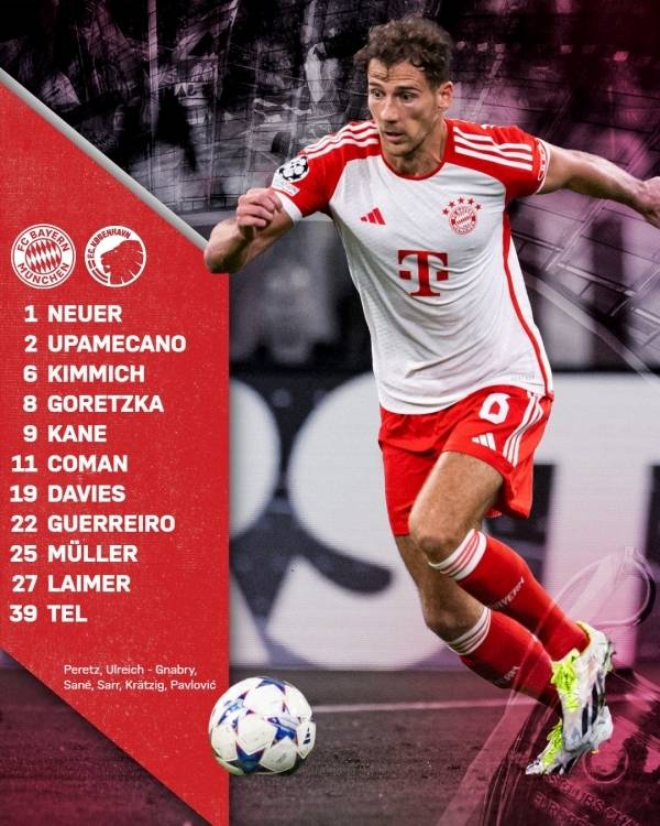 뮌헨은 코펜하겐을 상대로 조별리그 18연승에 도전한다. 사진=바이에른 뮌헨 SNS