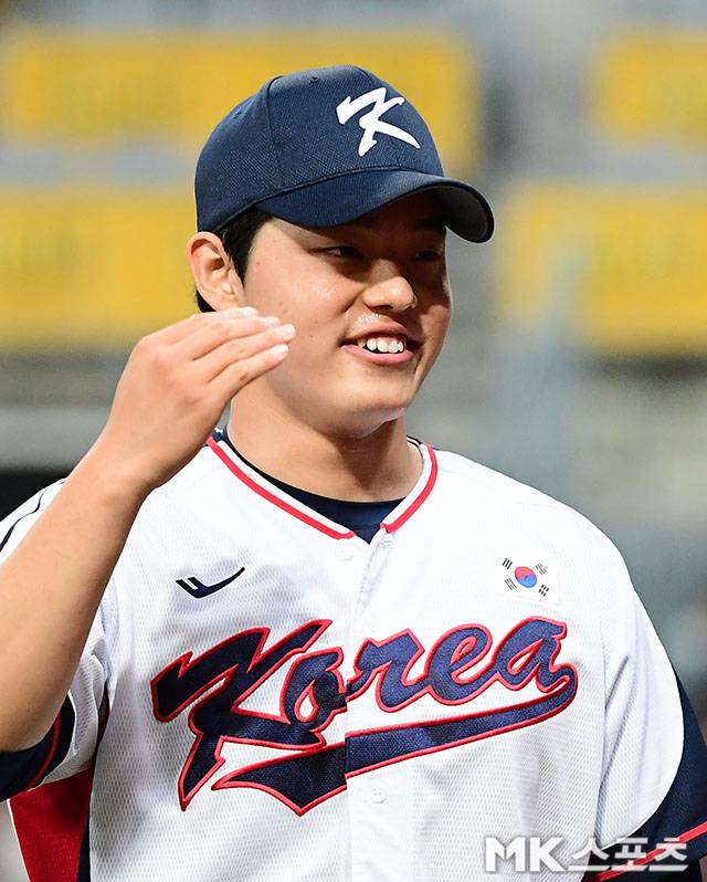 문동주는 올해 국제 경쟁력도 확인했다. 사진=김영구 기자