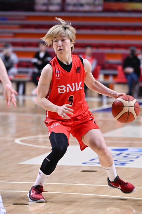 부산 BNK 안혜지. WKBL 제공