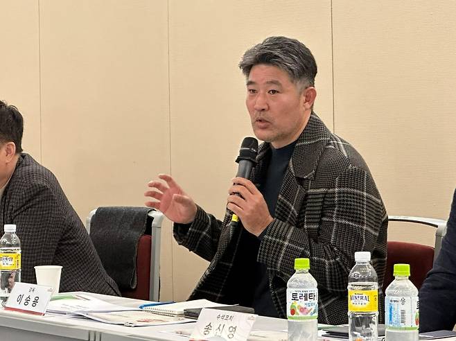 전력 강화 세미나에 참석한 이숭용 SSG 신임 감독  [SSG 랜더스 제공. 재판매 및 DB금지]