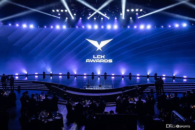 2022년 LCK 어워즈 현장.