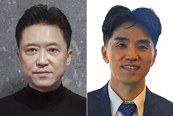 2024년 국제전기전자공학자협회(IEEE) 석학회원으로 선임된 KAIST 전기및전자공학부 교수들. 왼쪽부터 김용대 교수, 조성환 교수. KAIST 제공