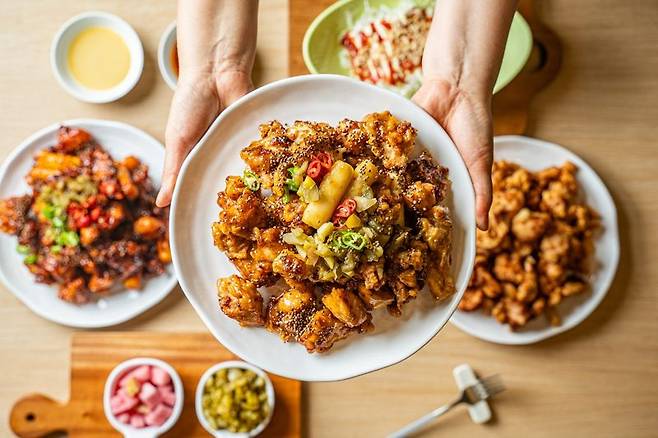매실 닭강정