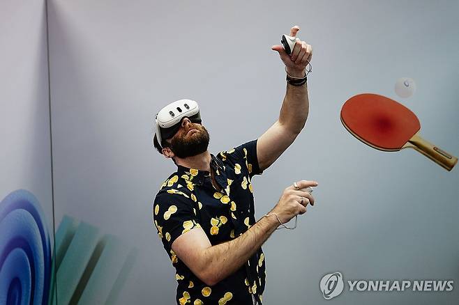메타 퀘스트 3 [AP 연합뉴스 자료사진. 재판매 및 DB 금지]