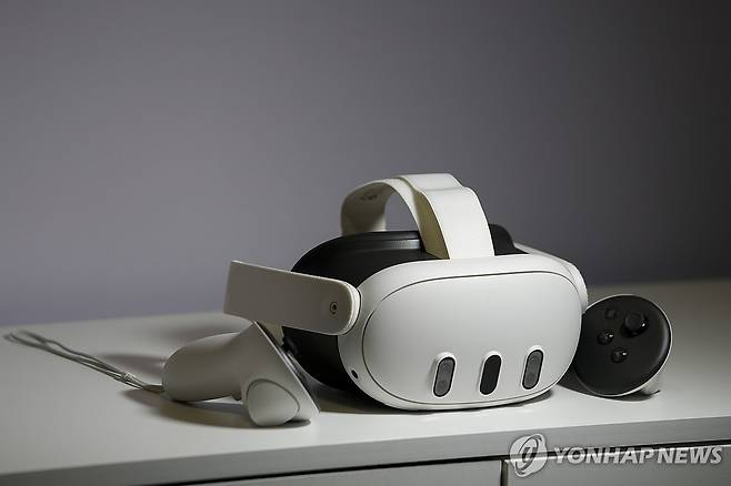 메타 퀘스트 3 [AP 연합뉴스 자료사진. 재판매 및 DB 금지]