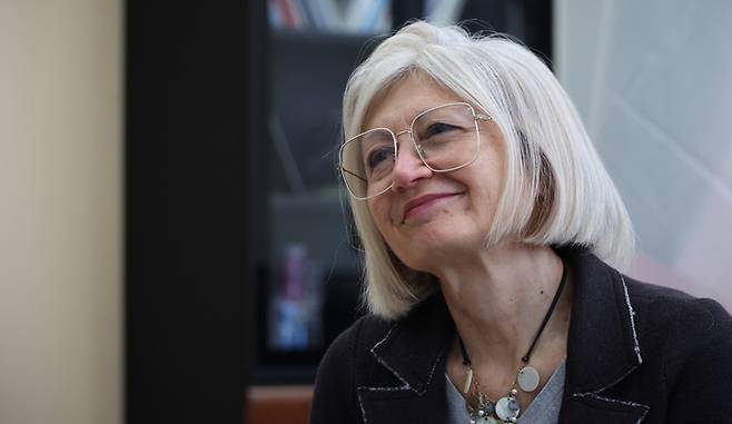 에밀리아 가토 주한 이탈리아 대사. [이승환 기자]