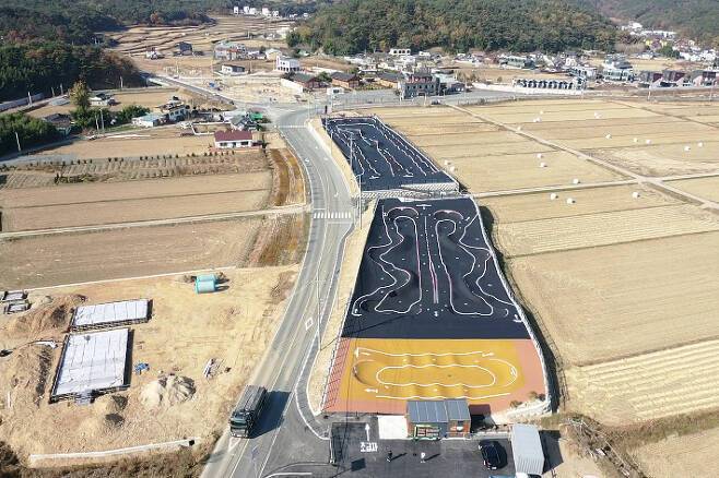 경주시 자전거 공원(펌프 트랙) 전경. 경주시 제공