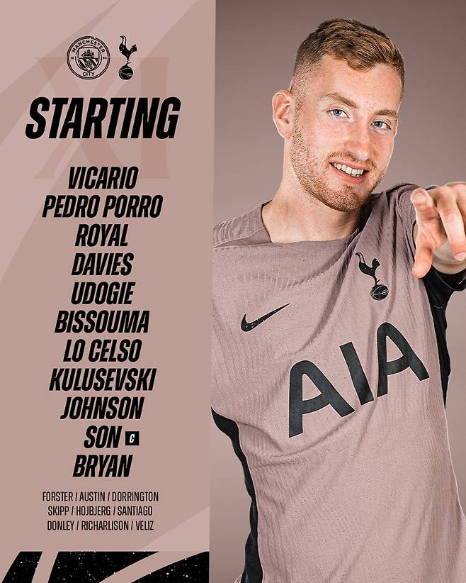 ▲ ⓒ토트넘 홋스퍼 SNS