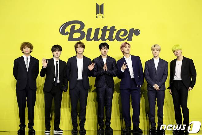 그룹 방탄소년단(BTS) 뷔(왼쪽부터), 슈가, 진, 정국, RM, 지민, 제이홉 ⓒ News1 권현진 기자